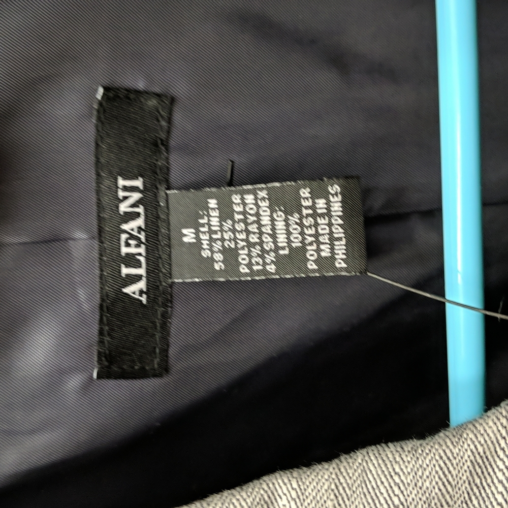Alfani mens medium herringbone jacket - Picture 4 of 6